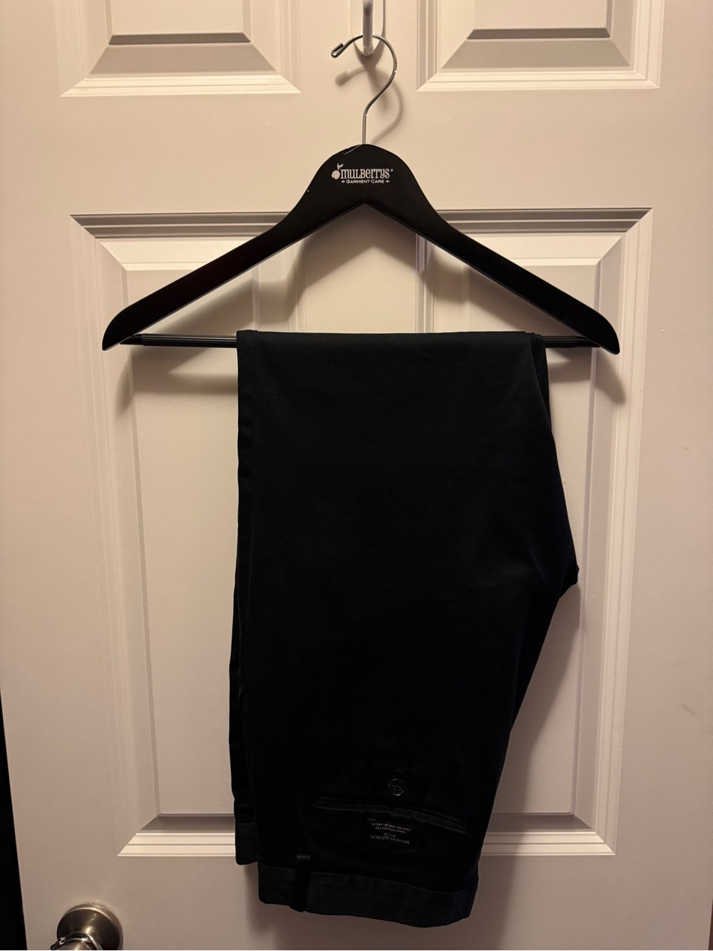 Banana Republic Men’s Black Chinos